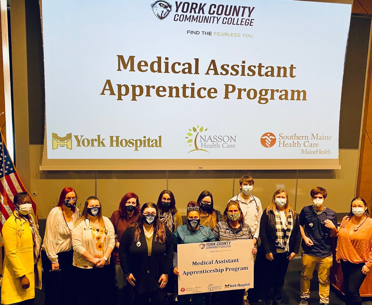 YCCC Holds Signing Ceremony for 2nd Cohort of Medical Assistant Apprentices
