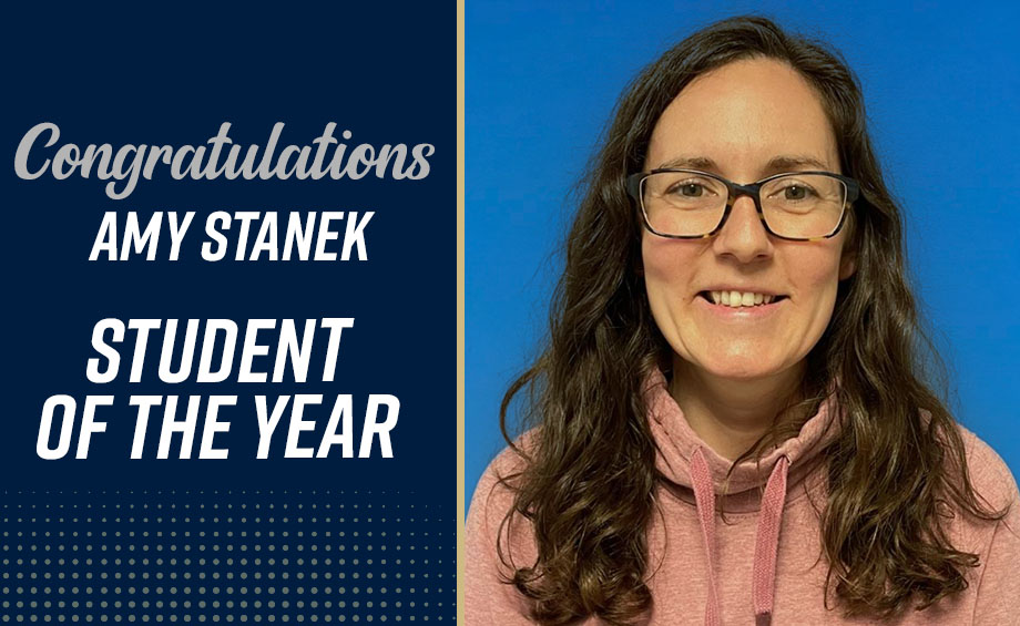 Amy Stanek当选YCCC年度最佳学生