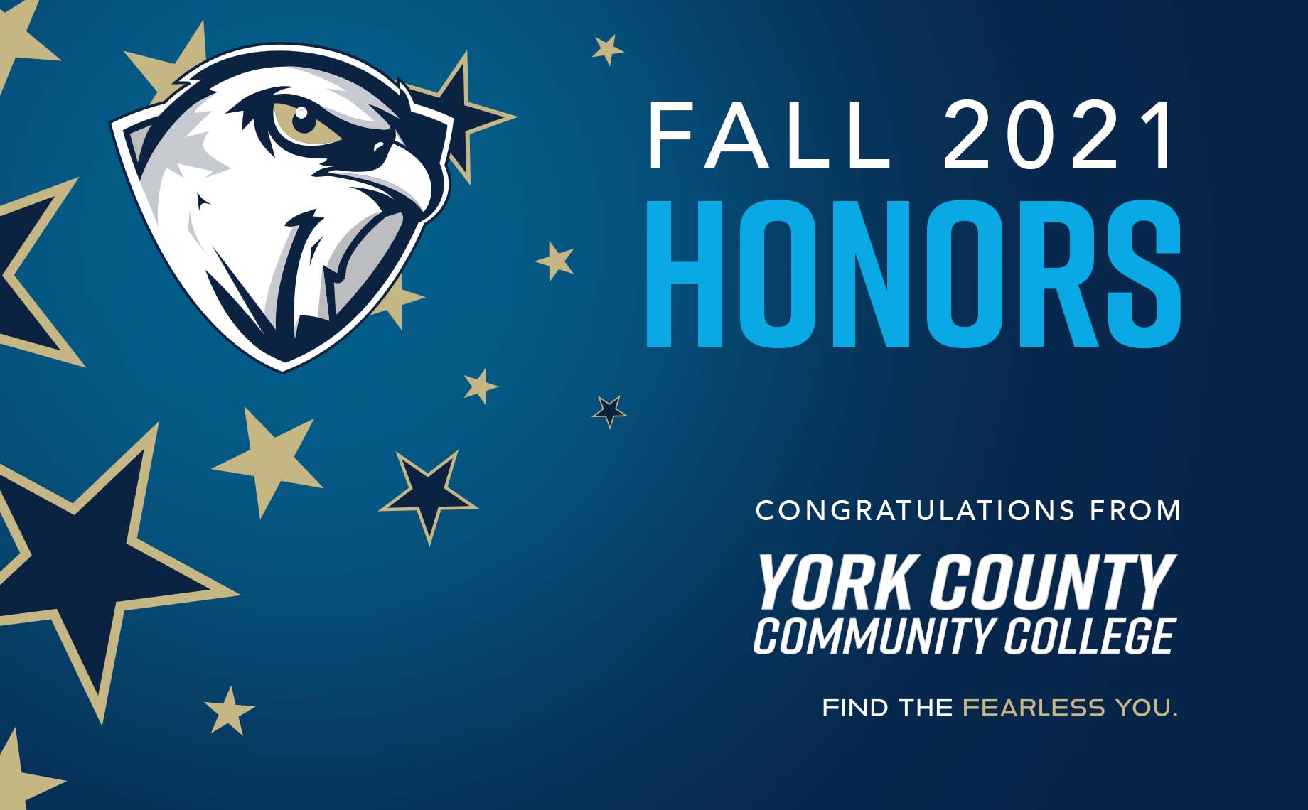 YCCC Announces Fall 2021 Honors