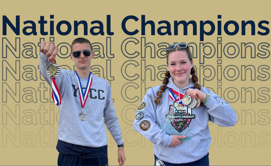 Two Hawks Win Gold at USCAA National Invitational