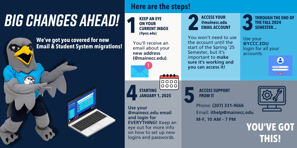 Email Migration Info Webpage